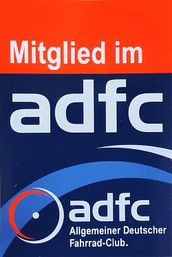 Mitglied Allgemeiner Deutscher Fahrrad-Club München Mitglied im ADFC Muenchen