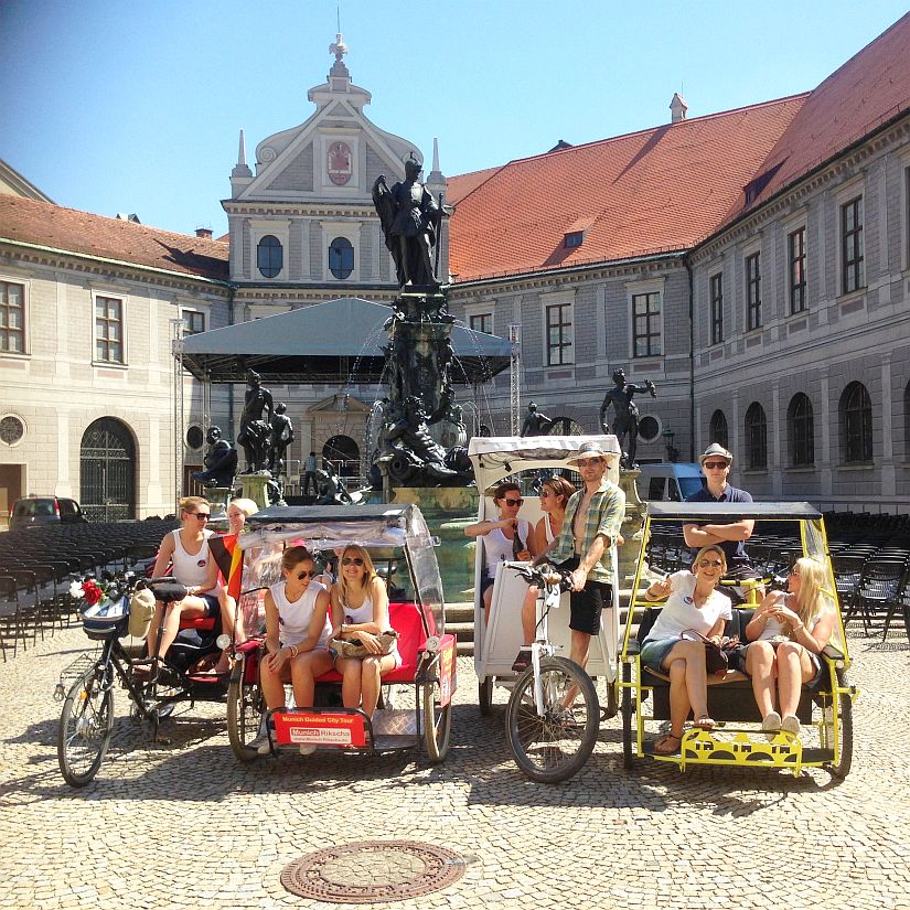 Rikscha mieten Rikschatour München